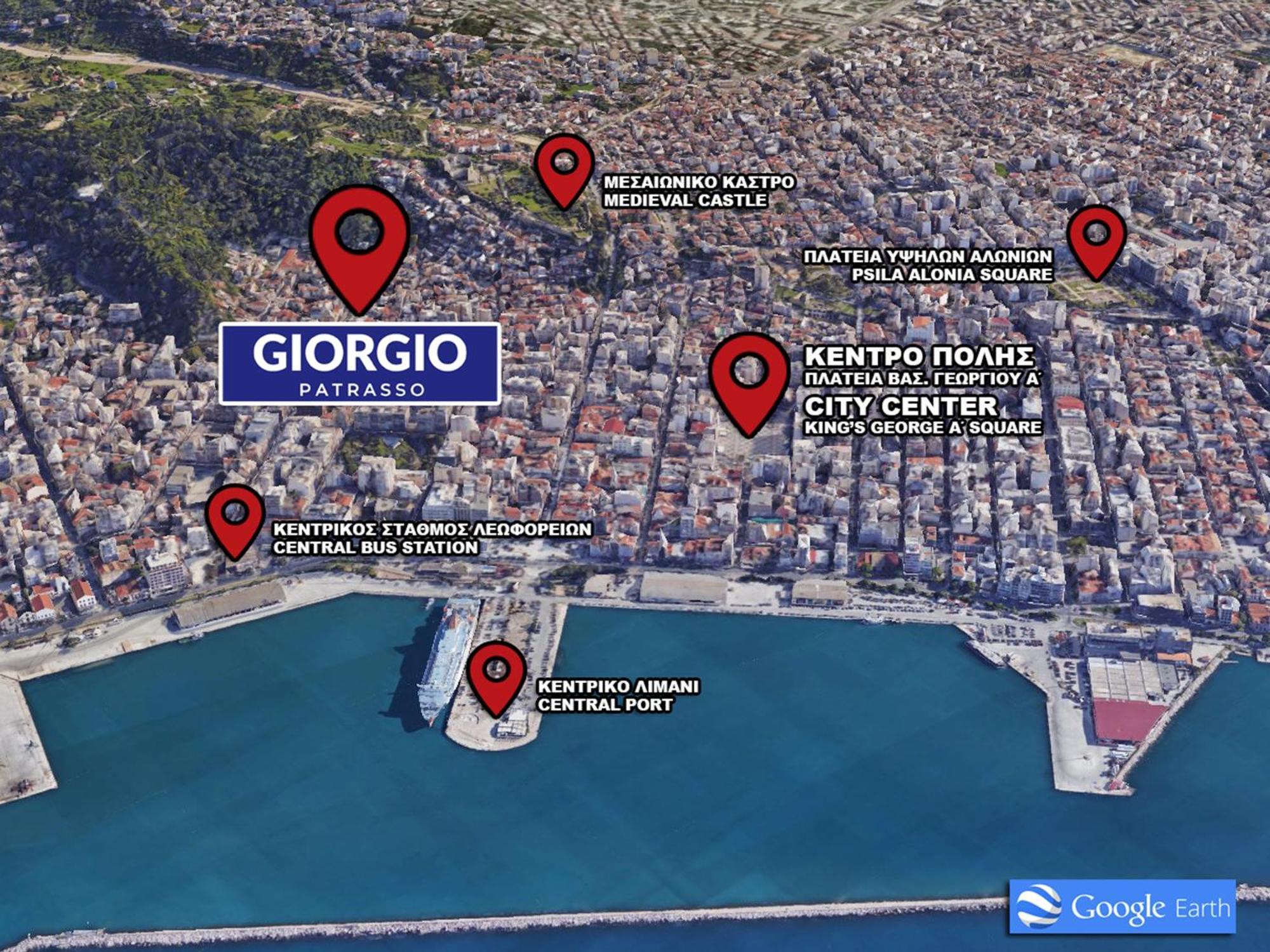 Giorgio Patrasso - Micro Apartment In The Center Of Patras Eksteriør billede