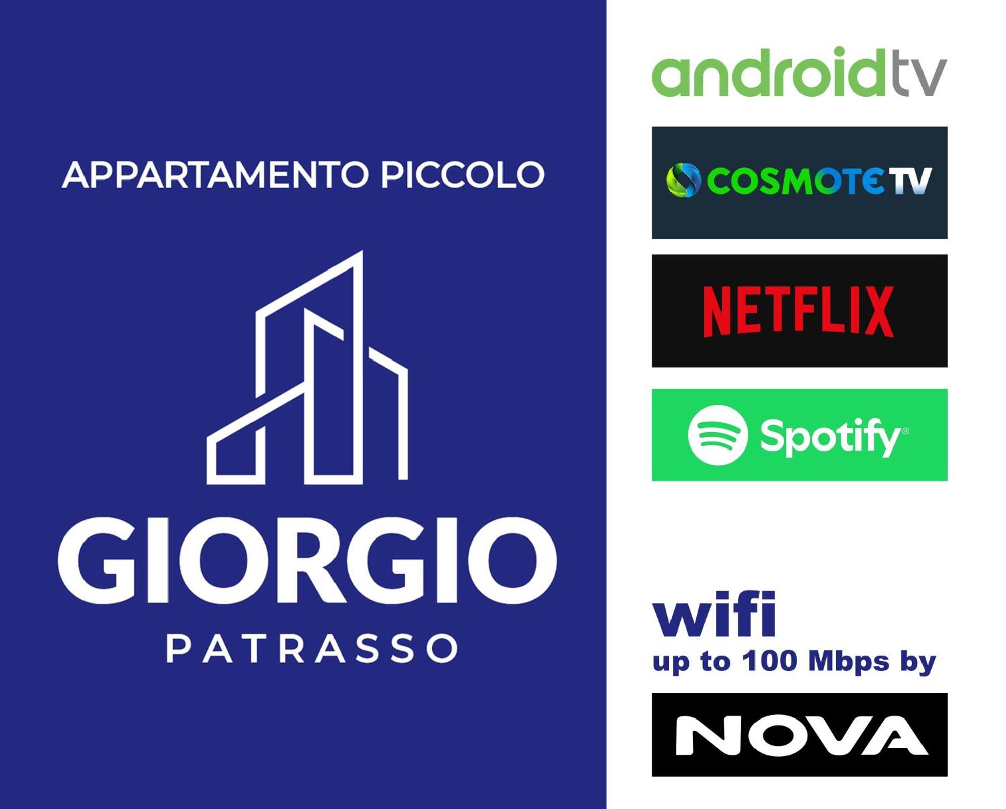 Giorgio Patrasso - Micro Apartment In The Center Of Patras Eksteriør billede